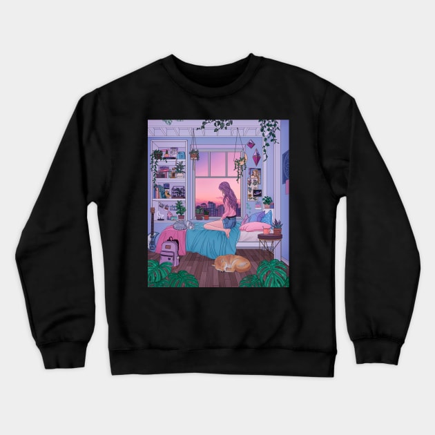 Ease Crewneck Sweatshirt by amidstsilence